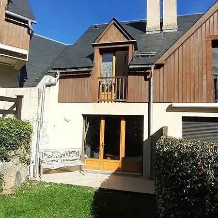 Appartamento Joli Triplex 3 Etoiles, Avec Jardin Et Cheminee Génos Esterno foto